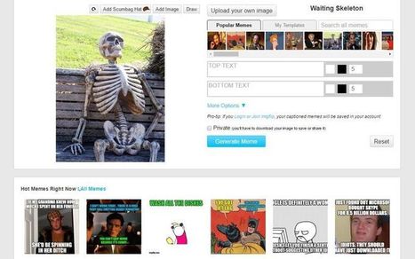 Página gratis para hacer memes, imágenes de desmotivación, gifs animados y gráficas | TIC & Educación | Scoop.it