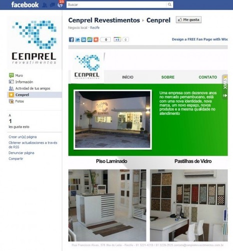 Creando una p&aacute;gina en Facebook, con Wix, en menos de 45 minutos | Redes sociales en Educaci&oacute;n | Scoop.it