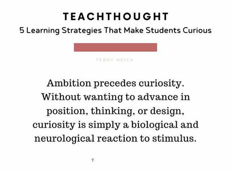 5 Learning Strategies That Make Students Curious | Education 2.0 & 3.0 | Scoop.it