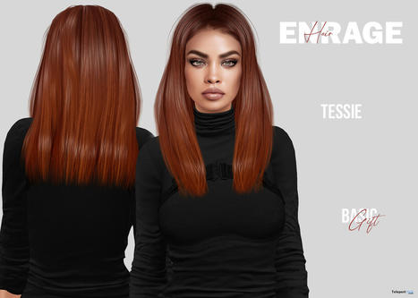 Tessie Hair July 2022 Group Gift by Enrage | Teleport Hub - Second Life Freebies | Second Life Freebies | Scoop.it