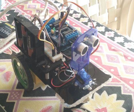 Autonomous Obstacle Avoiding Robot Using Arduino | tecno4 | Scoop.it