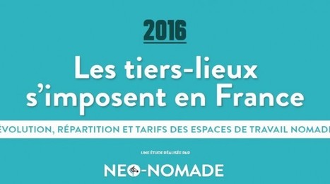 Baromètre Neo-nomade: 3 fois plus d’espaces en 6 ans - Neo-nomade news | Collaboratif | Scoop.it