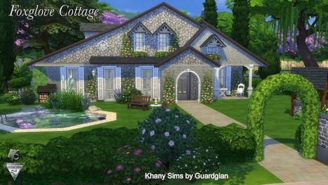 "Foxglove cottage" << Guardgian sur Khany Sims | Les Sims | Scoop.it