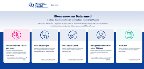 📈DATA AMELI : le site de datavisualisation en open data de l'Assurance Maladie | 7- DATA, DATA,& MORE DATA IN HEALTHCARE by PHARMAGEEK | Scoop.it