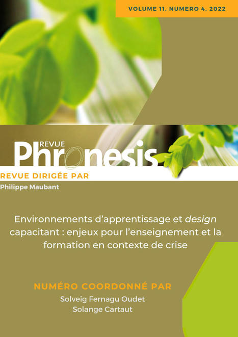Formation inclusive au numérique en période de confinement : des ingénieries bouleversées. Étude de cas de la préparation numérique à travers la notion d’environnement capacitant | Formation : Innovations et EdTech | Scoop.it