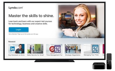 LinkedIn makes all Lynda.com courses available on Apple TV (including FileMaker courses) | Learning Claris FileMaker | Scoop.it