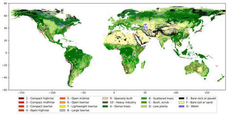 A global map of local climate zones to support earth system modelling and urban-scale environmental science | Biodiversité | Scoop.it