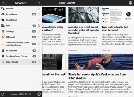 Reeder And Flipboard Look-Alike App Newsify Goes Universal  -- AppAdvice | Educational iPad User Group | Scoop.it