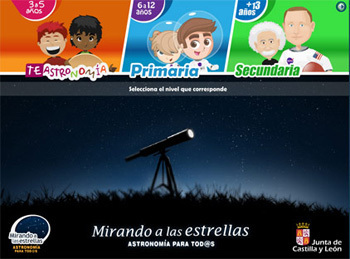 Web interactiva ‘Mirando las estrellas’ acerca al alumnado al mundo de la astronomía | #REDXXI | Scoop.it