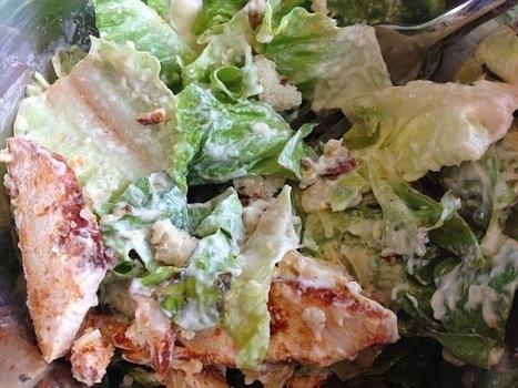 Recette de salade verte au poulet, bacon, crackers, fromage, mayonnaise (Russie) | Cuisine du monde | Scoop.it