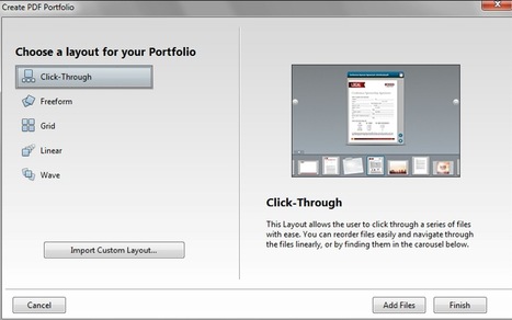 Organize Any Type of Documents and Videos Into Professional-Looking PDF Collections with Acrobat XI Pro Portfolios | Education 2.0 & 3.0 | Scoop.it