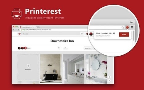 Printerest, para imprimir fácilmente todos los pines de un tablero de Pinterest | TIC & Educación | Scoop.it