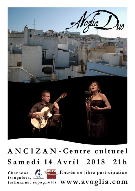 Concert chant et guitare au Centre culturel d'Ancizan le 14 avril | Vallées d'Aure & Louron - Pyrénées | Scoop.it
