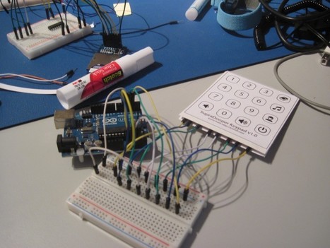 Make a Custom Membrane Keypad for Arduino | Arduino progz | Scoop.it