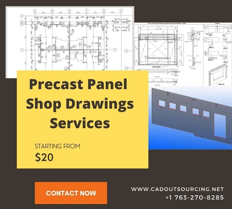 Precast Panel Shop Drawing Services Provider