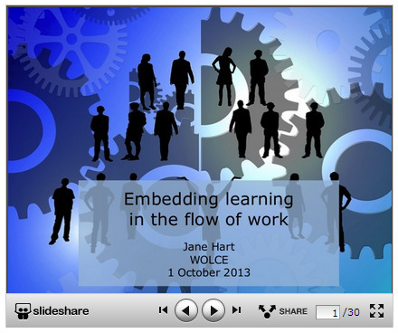 Embedding learning in the flow of work | Aprendiendo a Distancia | Scoop.it