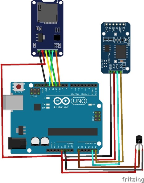How to Make an Arduino SD Card Data Logger for Temperature Sensor Data  | tecno4 | Scoop.it