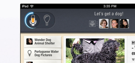 iPad app detects spoken conversation topics and offers relevant content | Public Relations & Social Marketing Insight | Scoop.it