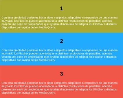 [#css3] Dando los primeros pasos con FlexBox: La caja flexible con CSS3 | Programaci&oacute;n Web desde cero | Scoop.it