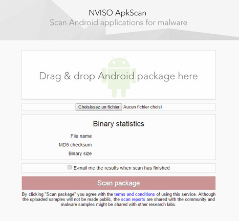 NVISO ApkScan - Scan Android applications for malware | Mobile Security | Distance Learning, mLearning, Digital Education, Technology | Scoop.it