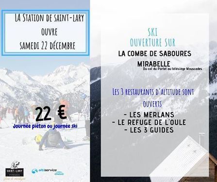 Confirmation d'ouverture très partielle de la station de Saint-Lary Soulan le 22 décembre | Vallées d'Aure & Louron - Pyrénées | Scoop.it