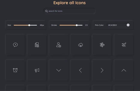 Forge Icons: más de 300 iconos gratuitos de uso libre | TIC & Educación | Scoop.it