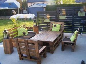 Salon de #jardin et mon claustras en #palettes #DIY | DIY Palettes | Scoop.it