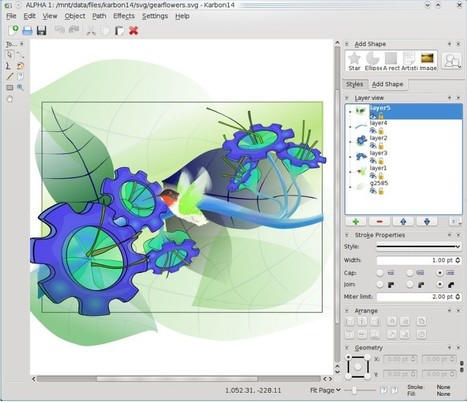 Logiciel gratuit Calligra Suite 2013 Licence gratuite - Multi OS - Suite Office + Suite Artistique | Art, a way to feel! | Scoop.it