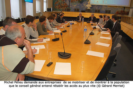Michel P&eacute;lieu mobilise les entreprises pour organiser en urgence les travaux | Vall&eacute;es d'Aure & Louron - Pyr&eacute;n&eacute;es | Scoop.it