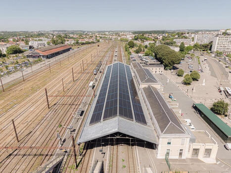 Angoul&ecirc;me inaugure sa verri&egrave;re solaire dans sa gare | Veille "Villes de demain" | Scoop.it