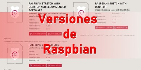 Versiones de Raspbian 2019 | tecno4 | Scoop.it