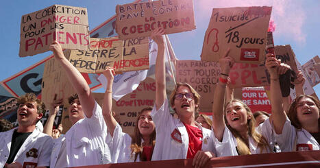 Déserts médicaux : face à la «coercition», les étudiants en médecine manifestent pour défendre leur liberté d’installation – | Soignants et éthique | Scoop.it