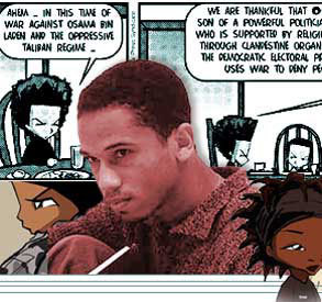 Aaron McGruder stuns fans by saying goodbye to Boondocks in its maybe final season.  #Wow | GetAtMe | Scoop.it
