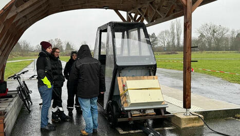La start-up nancéienne Urbanloop améliore sa piste d'essai pour préparer ses capsules à l'environnement urbain - ici | veille territoriale | Scoop.it