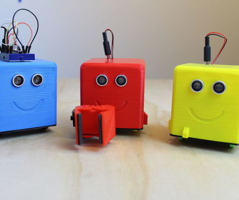 Littlebots: Simple 3D Printed Android Arduino Robots | tecno4 | Scoop.it