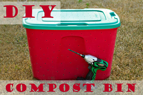 How to make an easy DIY compost bin | Upcycled Garden Style | Scoop.it