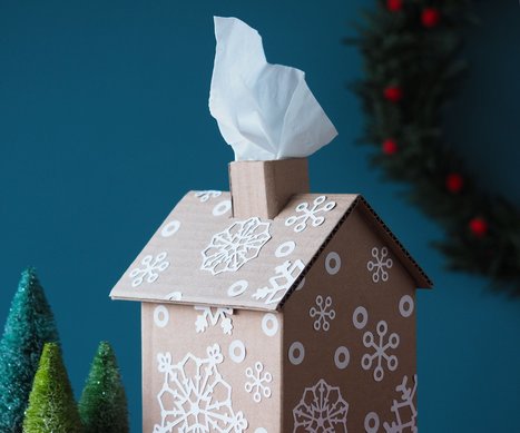 Gingerbread House Tissue Box : 6 Steps (with Pictures) | Daily DIY | Scoop.it