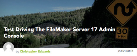 Test Driving The FileMaker Server 17 Admin Console | Learning Claris FileMaker | Scoop.it