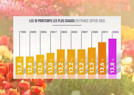 La France a connu son printemps le plus chaud jamais enregistr&eacute; | Accueil | Scoop.it