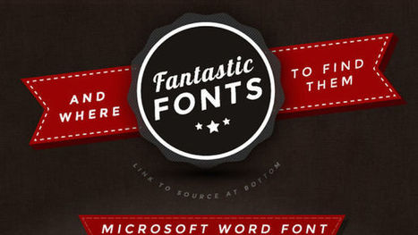 This Graphic Offers Good-Looking Fonts to Replace Dull, Overused Ones | Font Lust & Graphic Desires | Scoop.it