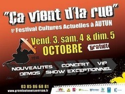 5e Festival "Ça vient d'la rue" à Autun [71] | Veille Éducative - L'actualité de l'éducation en continu | Scoop.it