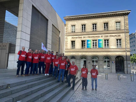 La FNB et les JA manifestent devant le ministère de l'Économie pour dénoncer la stigmatisation de l'élevage bovin | Actualité Bétail | Scoop.it