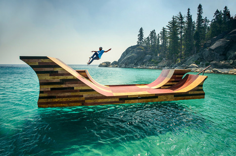 Floating skateboard ramp | 1001 Creative ideas ! | Scoop.it