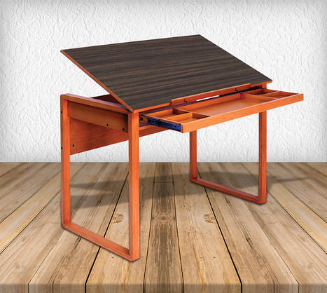 Ponderosa Wooden Drafting Table Multi Use Des