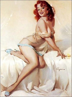 Gil Elvgren’s Redheads – Via Retrorambling | Rockabilly | Scoop.it