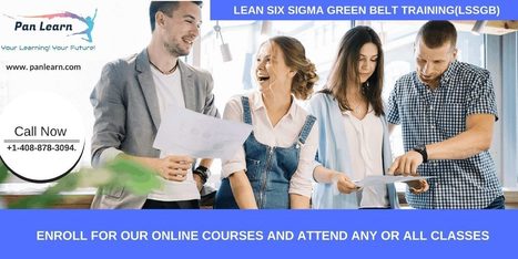 Lean Six Sigma Green Belt Certification Training In Capitola, CA | Lean Six Sigma Group | Scoop.it