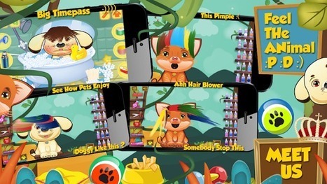 Animal Hair Salon Free Android Fun Game For Kid