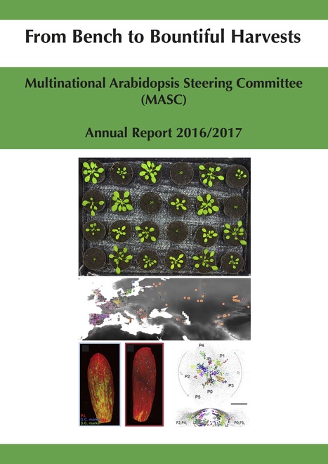 The last (2016-2017)&nbsp;international report on Arabidopsis research &nbsp;can be downloaded here... | Life Sciences Universit&eacute; Paris-Saclay | Scoop.it