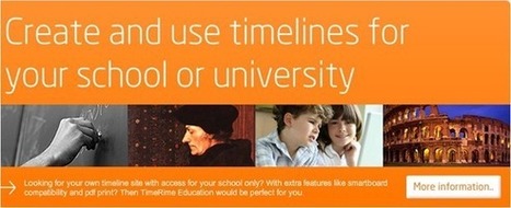 7 Best Timeline Creators For Creating Awesome Timelines | Moodle and Web 2.0 | Scoop.it