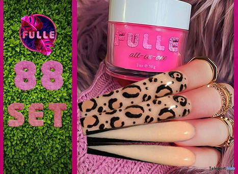 88 Nail August 2021 Gift by FULLE | Teleport Hub - Second Life Freebies | Second Life Freebies | Scoop.it